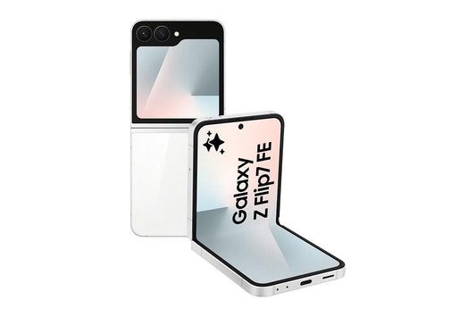 Samsung Galaxy Z Flip7 FE 5G (128GB, White)