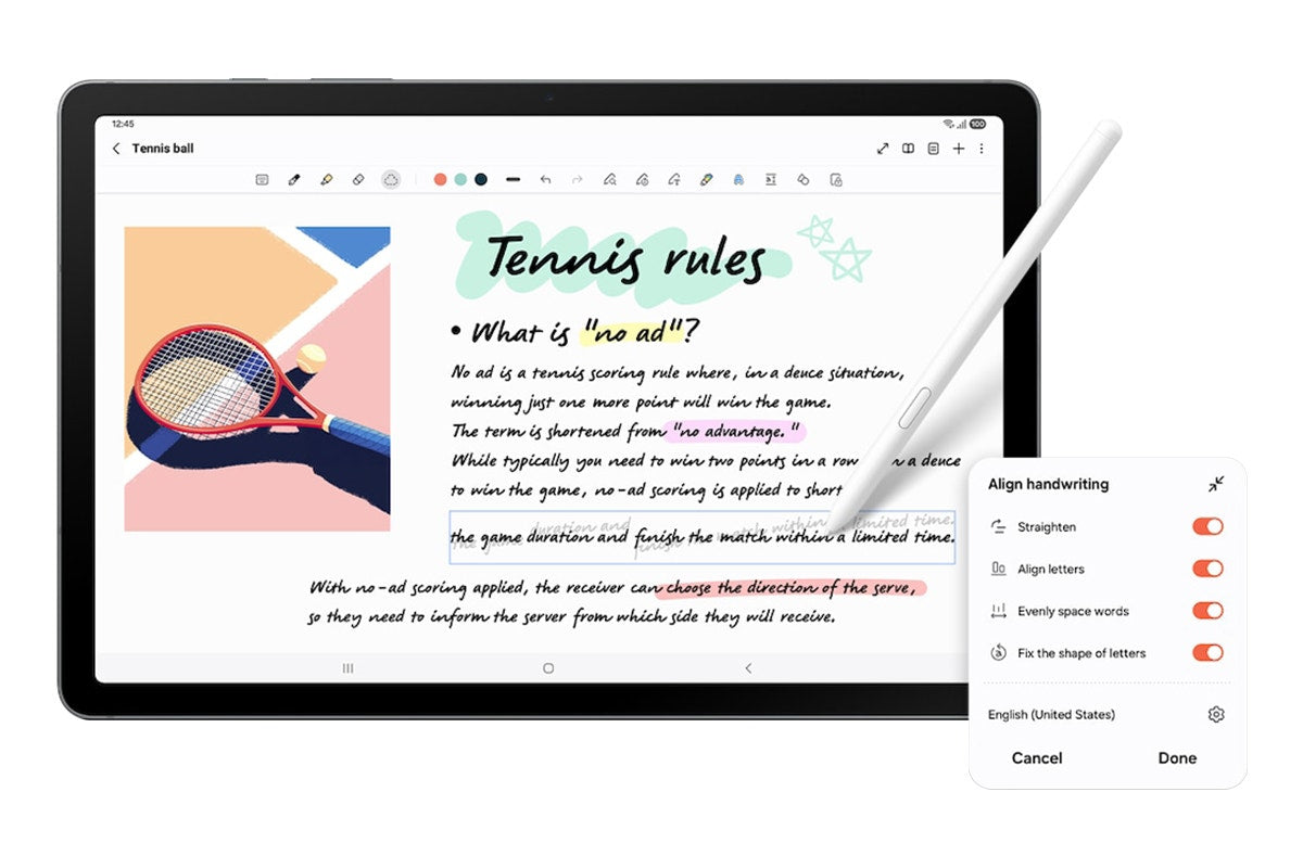 Samsung Galaxy Tab S10 Lite with S Pen (6GB, 128GB, Wi-Fi, Grey)