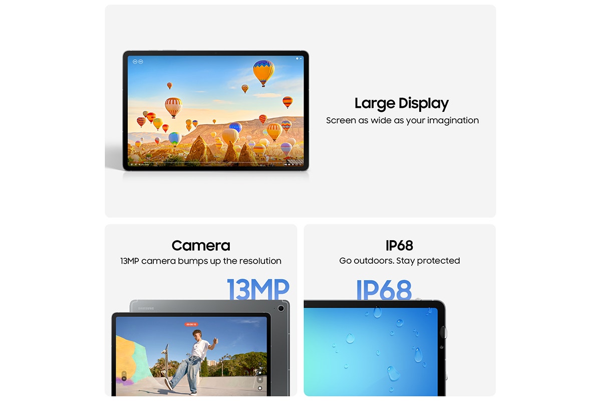 Samsung Galaxy Tab S10 FE (128GB, Wi-Fi, Grey)
