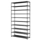 Artiss Shoe Rack Cabinet Stackable 50 Pairs 10-Tier Black – view 3 - Auzzistore