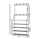 Artiss Shoe Rack Hall Tree 16 Pairs Black – view 4