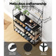 Artiss Shoe Rack Hall Tree 16 Pairs Black – view 7
