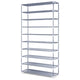 Artiss Shoe Rack Cabinet Stackable 10-Tier Grey – view 3 - Auzzistore