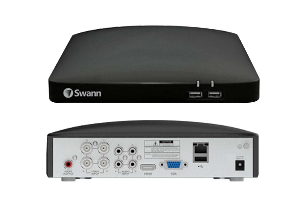 Swann 4 Channel 1TB DVR with 4 x 4K Ultra HD Security Cameras System (SODVK-456804)