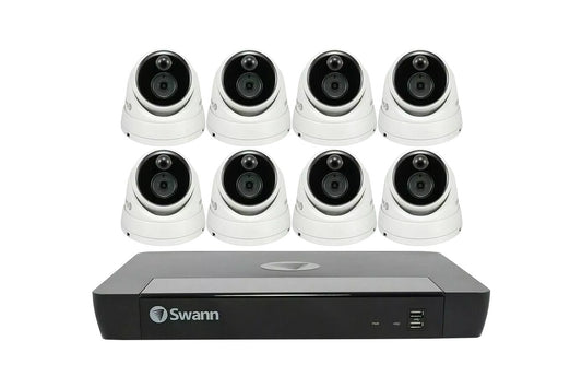 Swann Master Series 16 Channel NVR with 8 x 4K Ultra HD Security Camera System