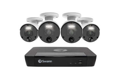 Swann 8 Channel 2TB NVR with 4 x 4K Security Camera System