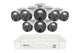 Swann Master Series 8 Channel NVR with 8 x 4K Spotlight Security Camera System