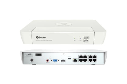 Swann Master Series 8 Channel NVR with 8 x 4K Spotlight Security Camera System
