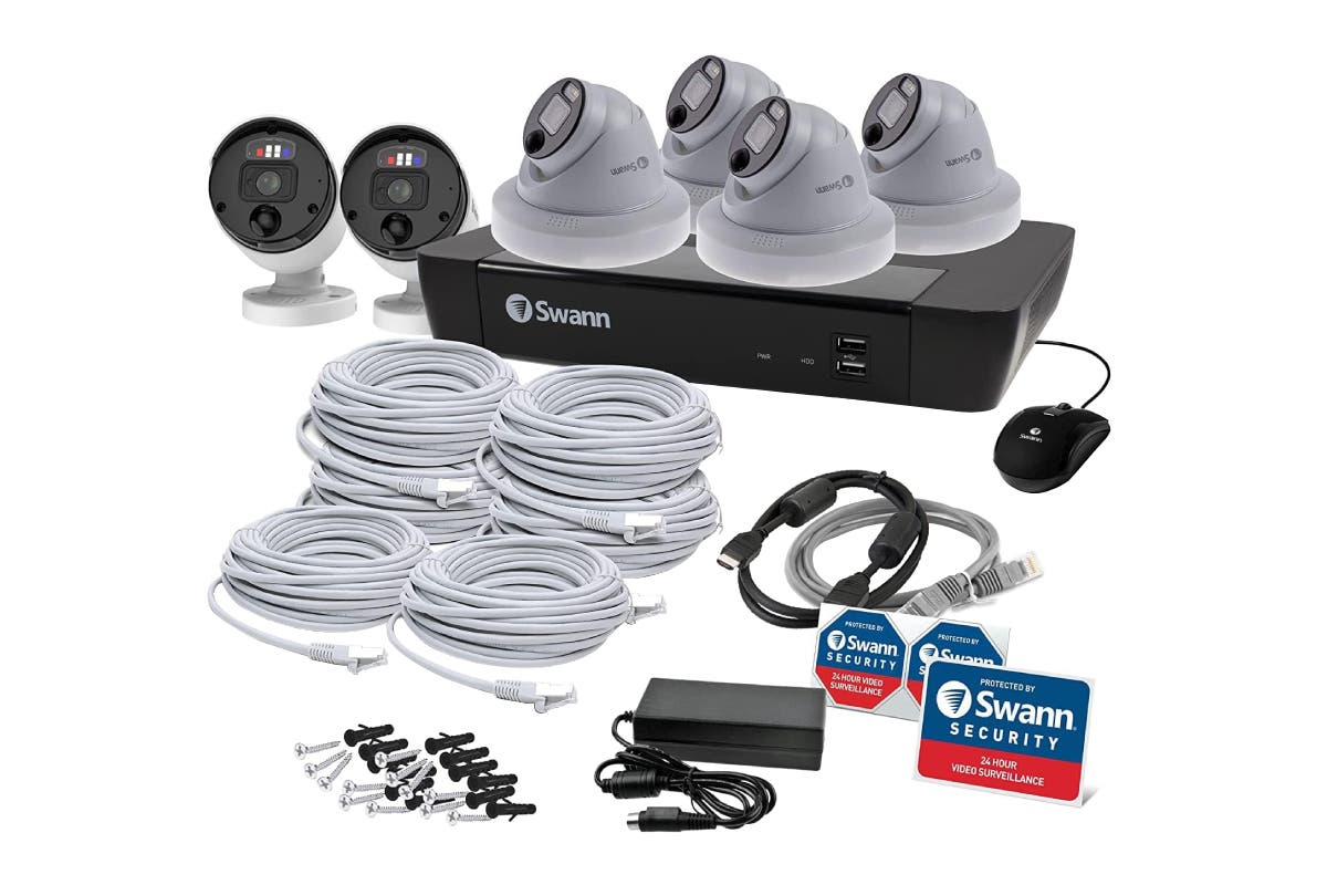 Swann 6 Camera 8 Channel 4K Ultra HD Pro Enforcer NVR Security System (SONVK-889804D2B)