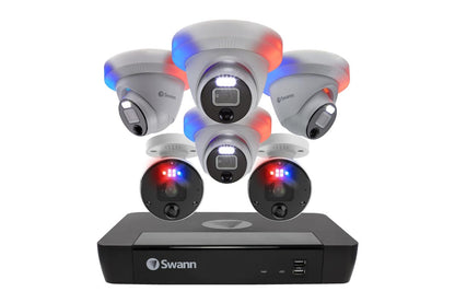 Swann 6 Camera 8 Channel 4K Ultra HD Pro Enforcer NVR Security System (SONVK-889804D2B)