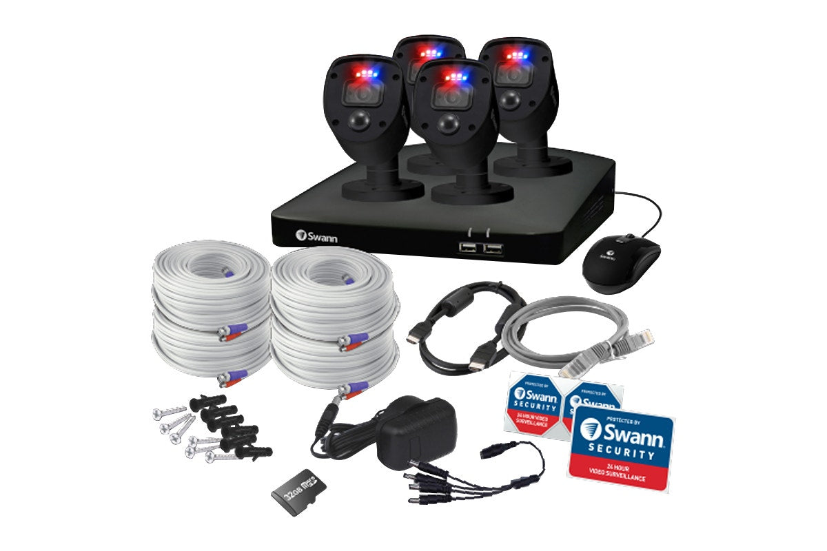 Swann Enforcer 4 Channel 4 x 1080p DVR Security Camera System