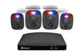 Swann Home 8 Channel 2K DVR 4x Camera Security System with Mic and 256GB SD Card - SWDVK-8468542
