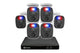 Swann Home 8 Channel 2K DVR 6 x Camera Security System with Mic and 256GB SD Card
