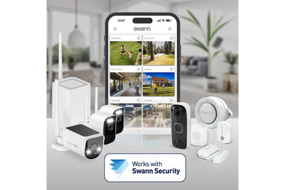 Swann Master Series 16 Channel NVR with 8 x 4K HD Security Camera System