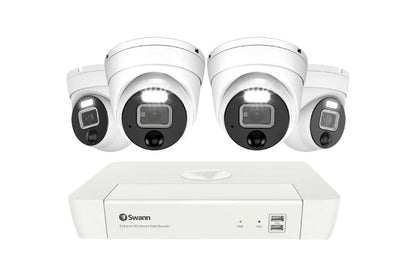 Swann Master Series 8 Channel NVR with 4 x 4K HD Security Camera System