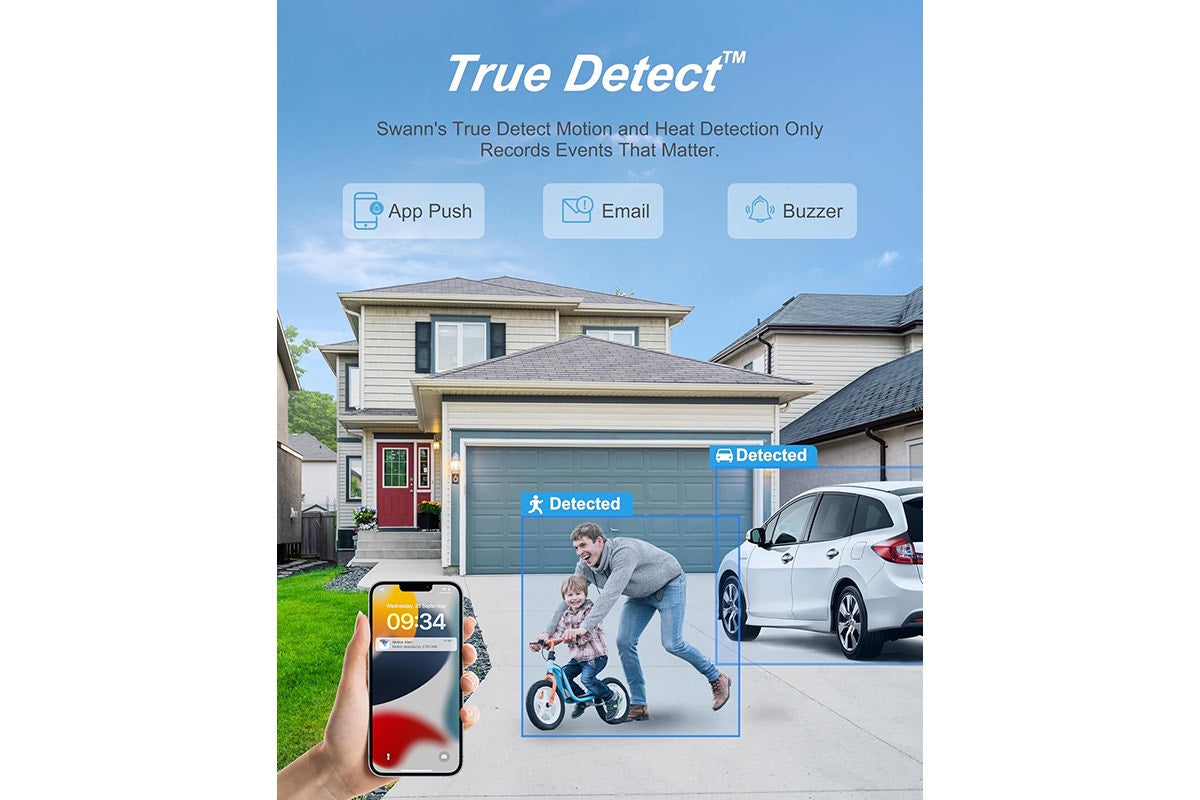 Swann Master Series 8 Channel NVR with 4 x 4K HD Security Camera System