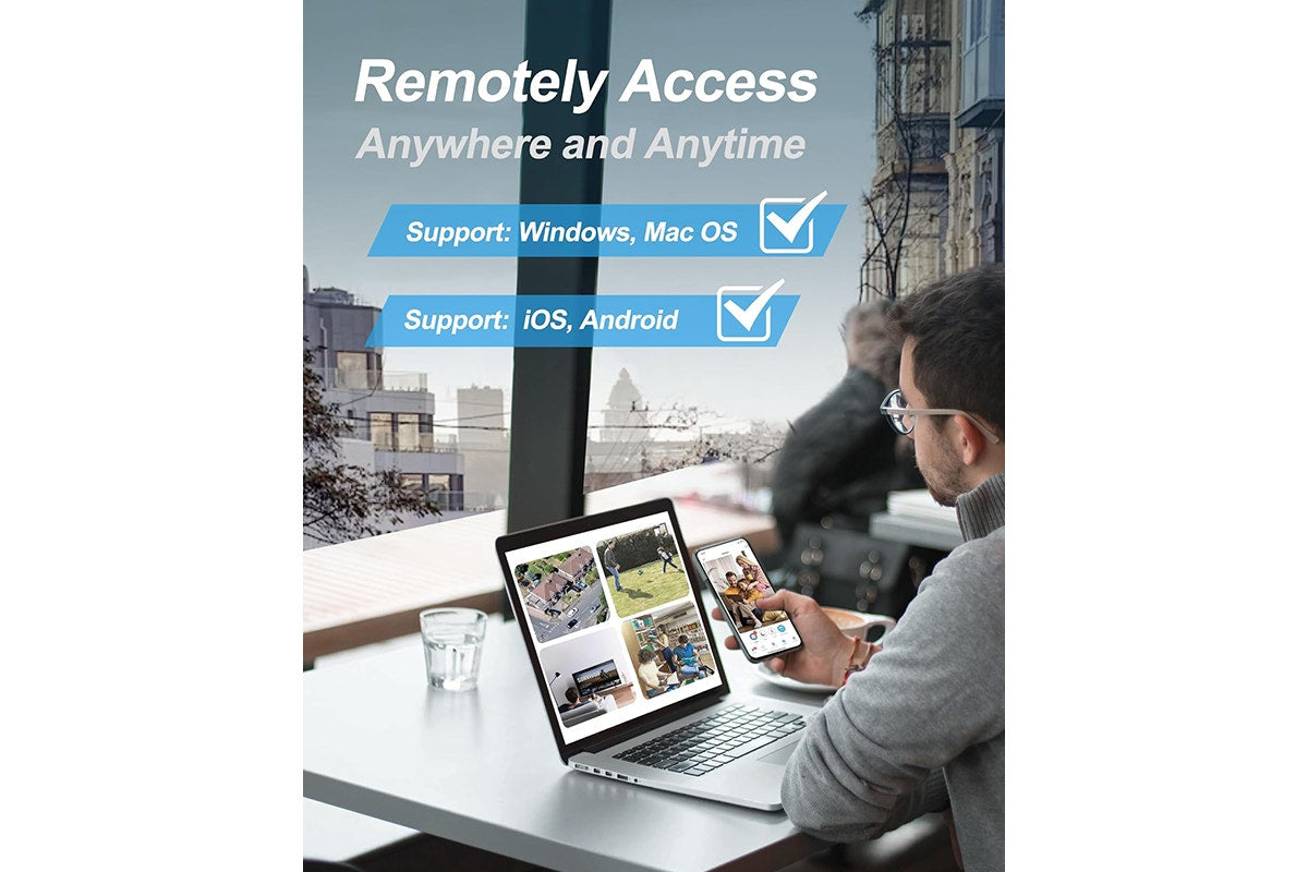 Swann Master Series 8 Channel NVR with 4 x 4K HD Security Camera System