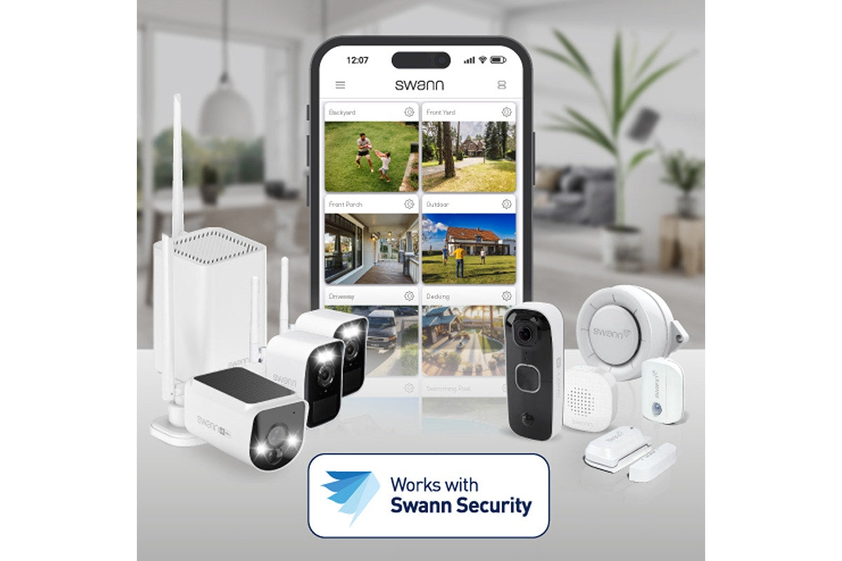 Swann 8 Channel 4 x 6K 12MP Mega HD NVR Security Camera System