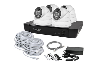 Swann 8 Channel 4 x 6K 12MP Mega HD NVR Security Camera System