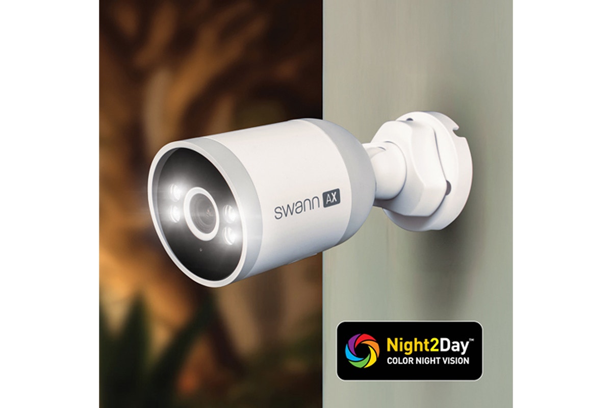 Swann AdvancedX™ Wired NVR 8 Channel 4 x 4K Security Camera System with 24/7 Recording