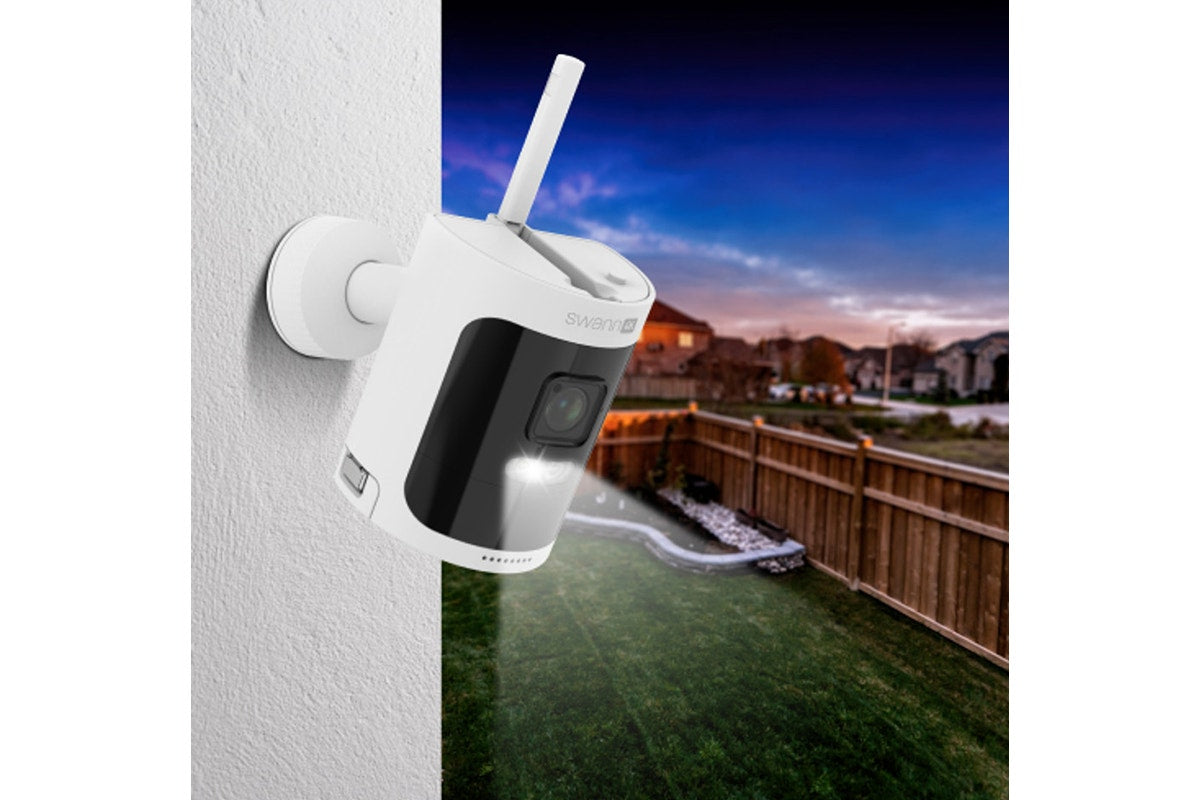 Swann AllSecure 4K Wireless Security Kit with 3 x Wire-Free Cameras & NVR Tower (SWNVK-AS4K800SD3)