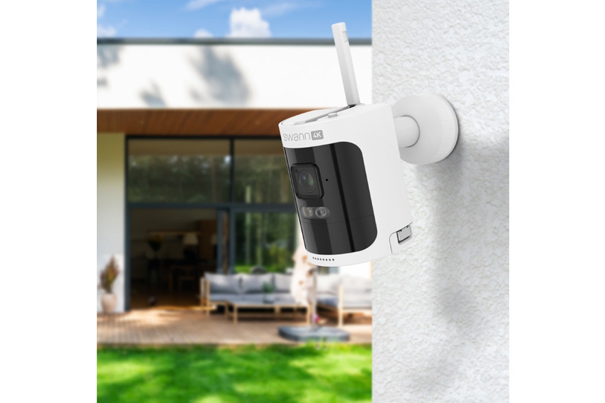 Swann AllSecure 4K Wireless Security Kit with 3 x Wire-Free Cameras & NVR Tower (SWNVK-AS4K800SD3)