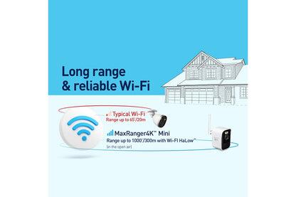Swann MaxRanger4K™ Mini Long-Range Wireless Security System with 6 Cameras