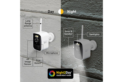 Swann MaxRanger4K™ Mini Long-Range Wireless Security System with 6 Cameras