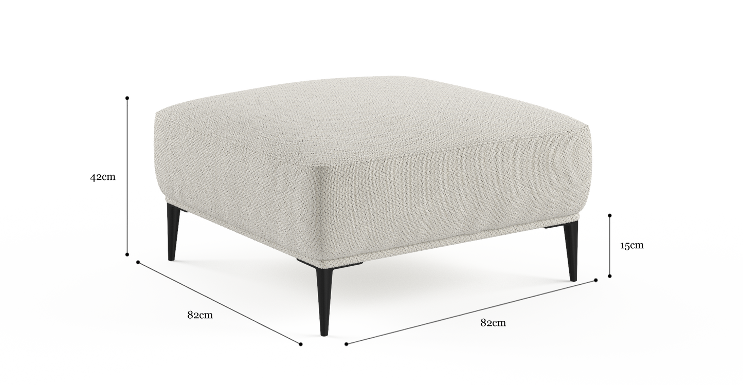 Brosa Seta Ottoman (Seashell White)