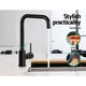 Cefito Kitchen Mixer Tap Mixer Rectangle Sink Faucet Basin Laundry Black – view 7