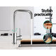 Cefito Kitchen Mixer Tap Mixer Rectangle Sink Faucet Basin Laundry Chrome – view 5
