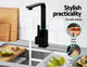 Cefito Kitchen Mixer Tap Mixer Square Sink Faucet Basin Laundry Black – view 4