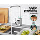 Cefito Kitchen Mixer Tap Mixer Square Sink Faucet Basin Laundry Chrome – view 4