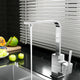 Cefito Kitchen Mixer Tap Mixer Square Sink Faucet Basin Laundry Chrome – view 8
