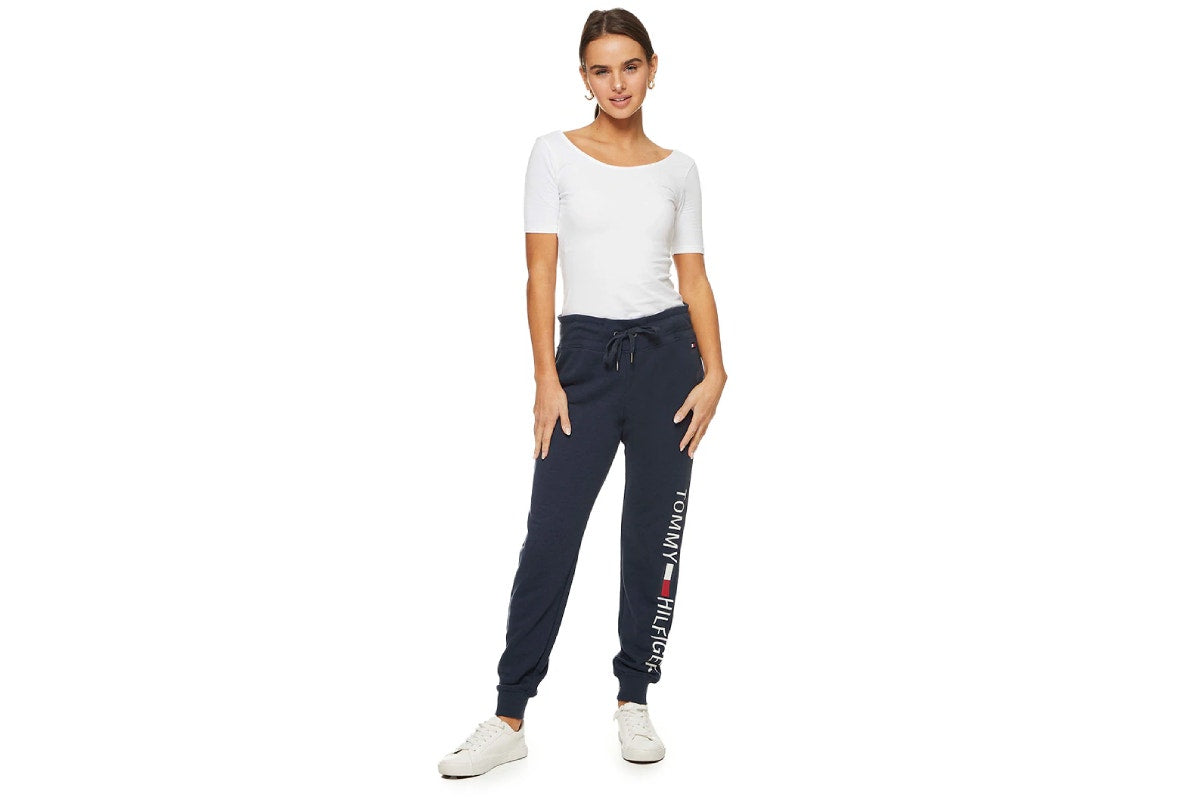 Tommy Hilfiger Sport Women's Heritage Logo Jogger (Navy, Size XS)