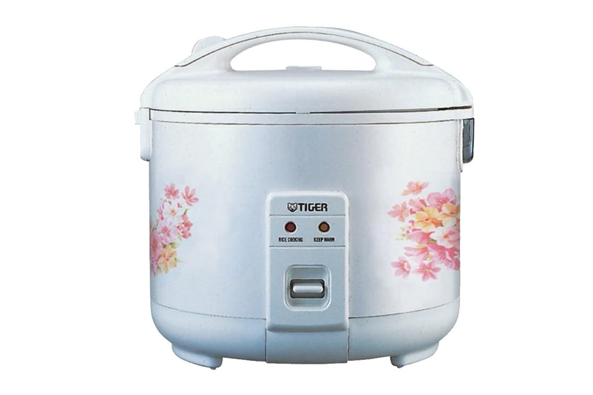 Tiger Electric Rice Cooker 10 Cup - White (JNP-1800W)