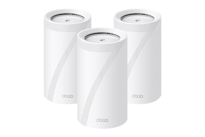 TP-Link Deco BE22000 Tri-Band Whole Home Mesh WiFi 7 System - 3 Pack