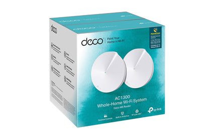 TP-Link Deco M5 AC1300 Whole-Home Mesh Wi-Fi 5 System  - 2 Pack)