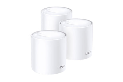 TP-Link Deco X60 AX5400 Whole Home Mesh Wi-Fi 6 System  - 3 Pack)