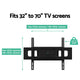 Artiss TV Wall Mount Bracket for 32"-70" LED LCD TVs Full Motion Strong Arms – view 5