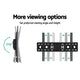 Artiss TV Wall Mount Bracket for 32"-70" LED LCD TVs Tilt Slim Flat Low Profile – view 4