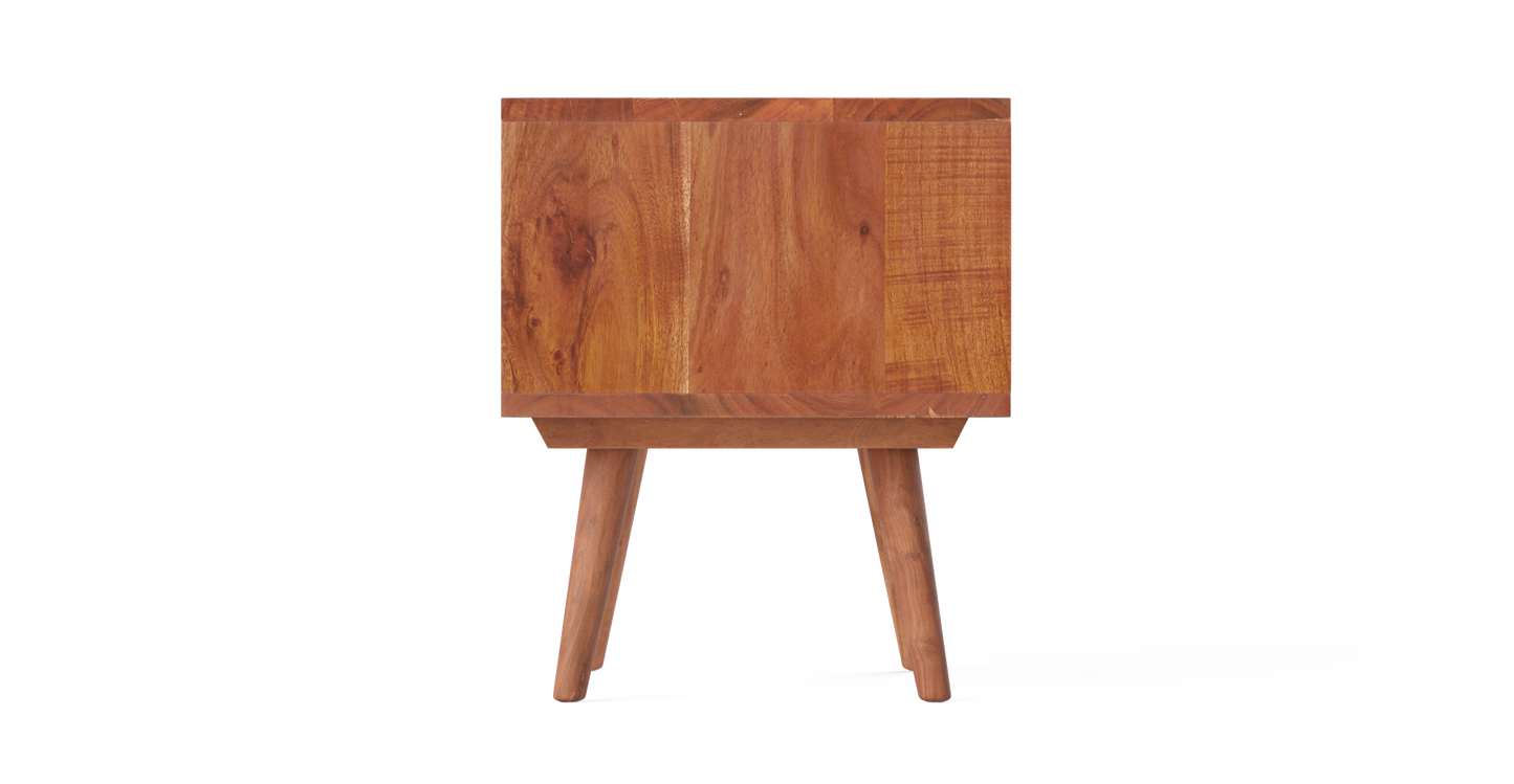 Brosa Thomas Bedside Table (Dark Brown)