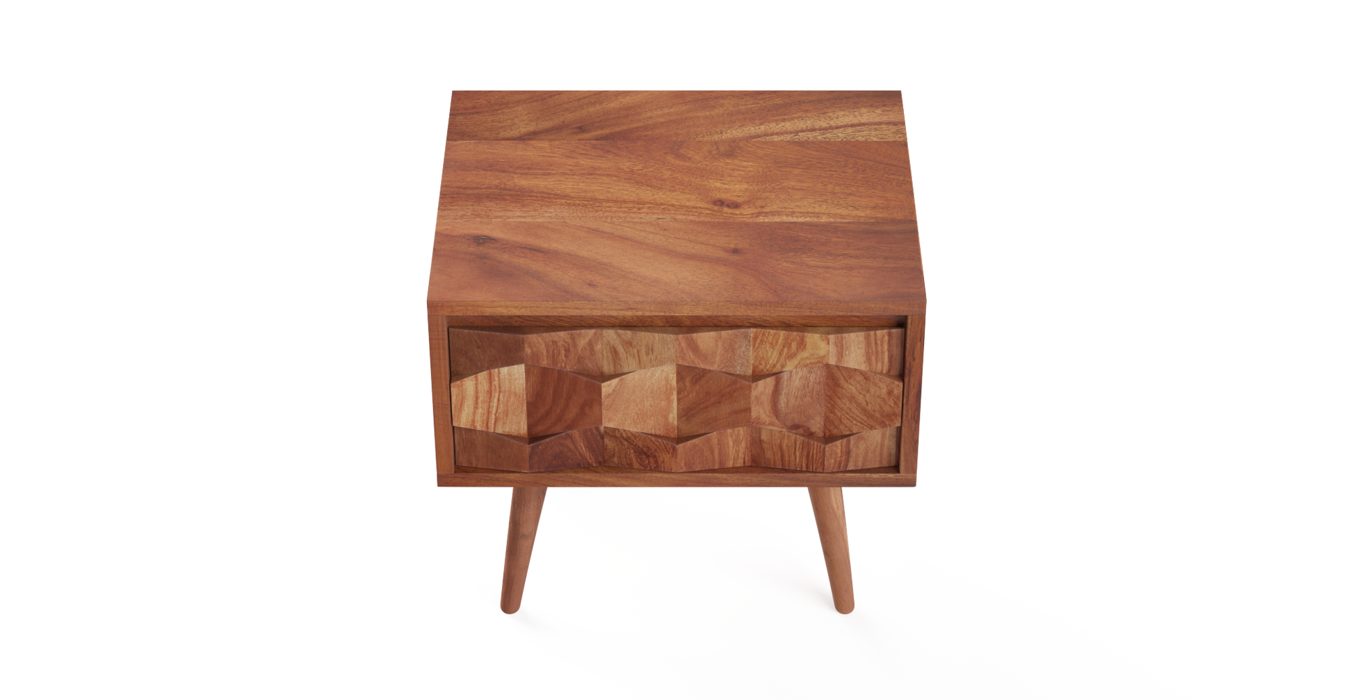 Brosa Thomas Bedside Table (Dark Brown)