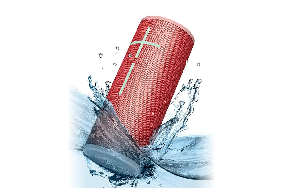 Ultimate Ears Boom 4 Portable Bluetooth Speaker (Raspberry Red)