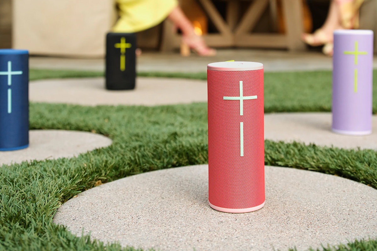 Ultimate Ears Boom 4 Portable Bluetooth Speaker (Raspberry Red)