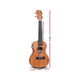 Alpha 26" Ukulele Natural Mahogany Tenor Beginner Gift w/ Carry Bag – view 2