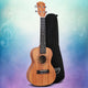 Alpha 26" Ukulele Natural Mahogany Tenor Beginner Gift w/ Carry Bag – view 7