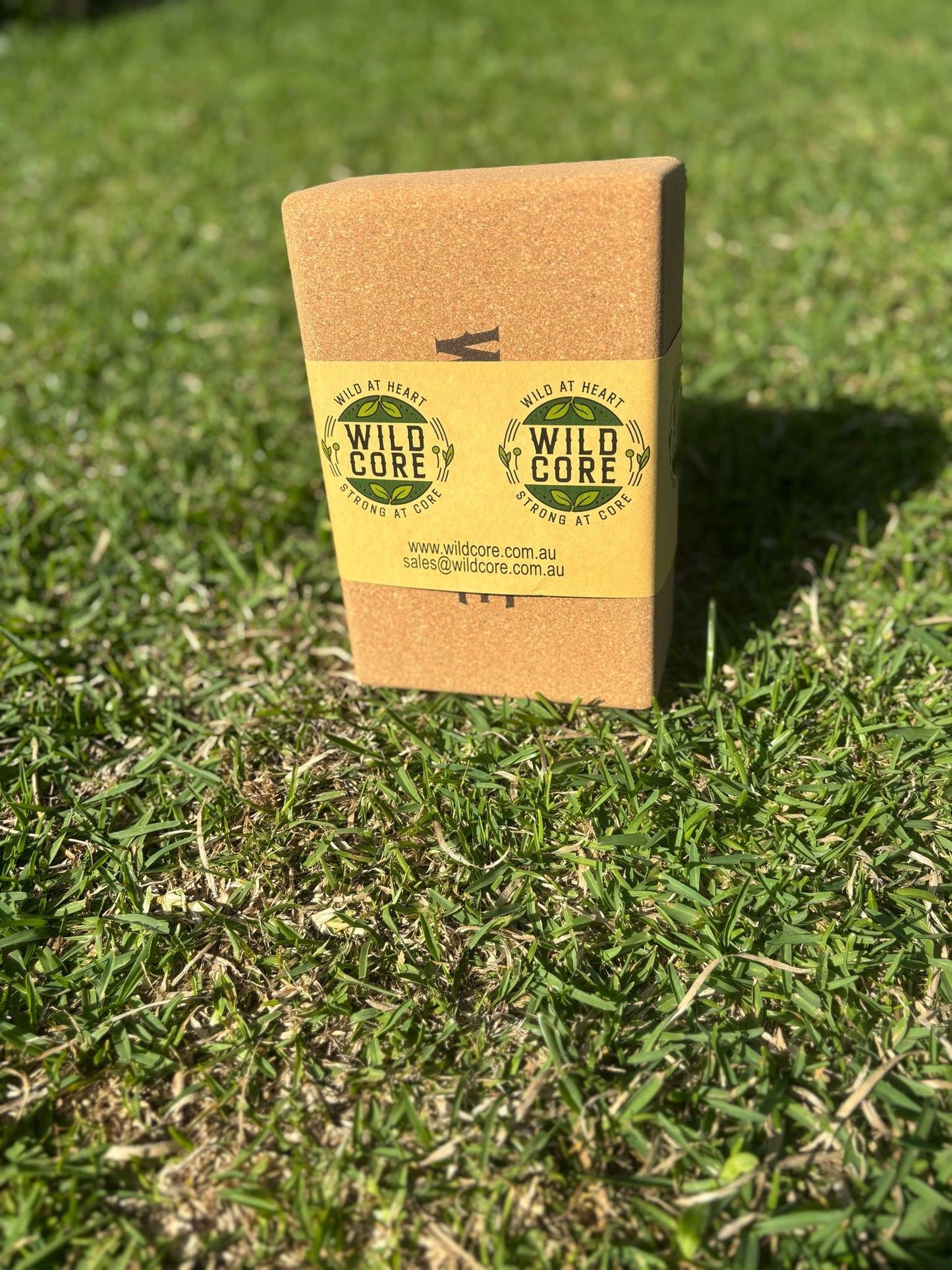 Wild Core Recovery Starter Pack: Premium Cork Roller & Yoga Block, Eco-Friendly, Versatile Use