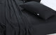 Elan Linen 100% Egyptian Cotton Vintage Washed 500TC Charcoal Single Bed Sheets Set – view 4