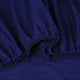 Elan Linen 100% Egyptian Cotton Vintage Washed 500TC Navy Blue Single Bed Sheets Set – view 2